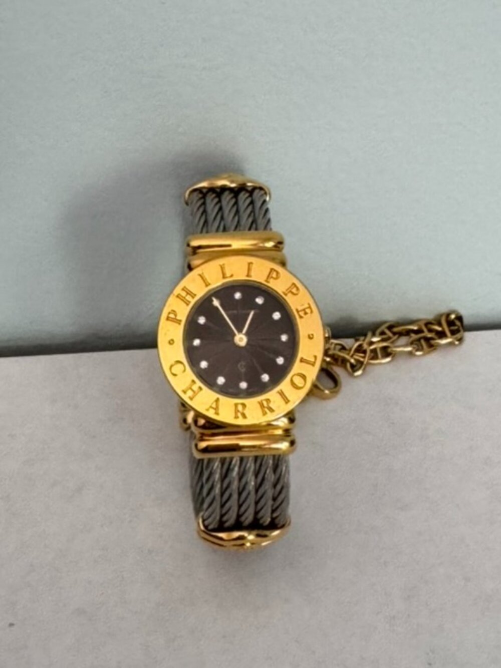 Philippe Charriol Two-toned Diamond Watch